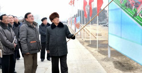 North Korean top-priority fertilizer plant appears to be nearing completion