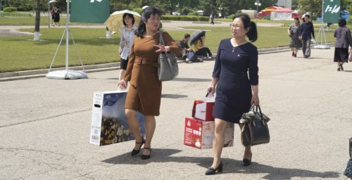 Expanding Japan-linked mall, online shop in Pyongyang targets “modern tastes”