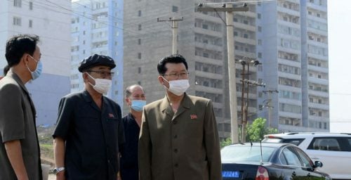 Some progress on long-stalled Pyongyang housing blocks under new campaign