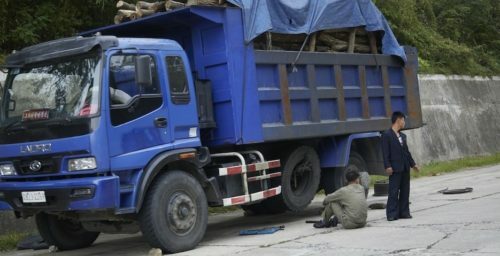 Truck tires and blood transfusers: Chinese trade to DPRK drops in August