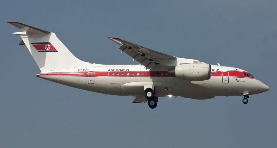 For the first time in months, an Air Koryo flight is spotted in North Korea