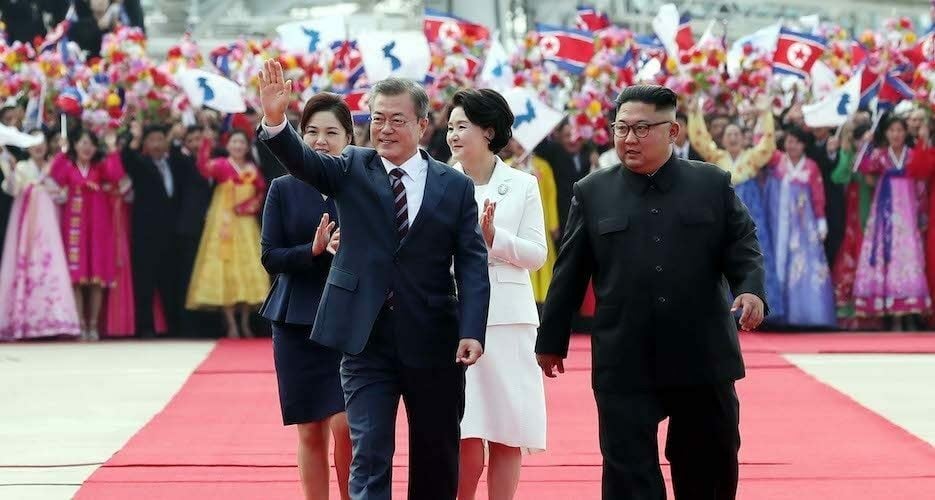 With only a year left, Moon pitches American public on his hope for peace