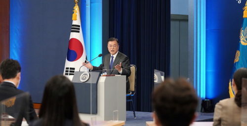Full text: Speech marks South Korean President Moon’s fourth year in office