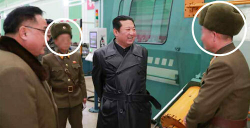 Why North Korean media blurred the faces of staff at a weapons factory