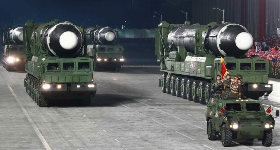 North Korea likely to roll out heavy weaponry at upcoming parade: Imagery