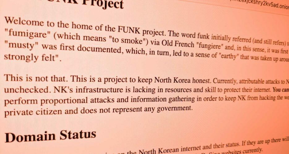Major outage disrupts North Korean websites and email delivery