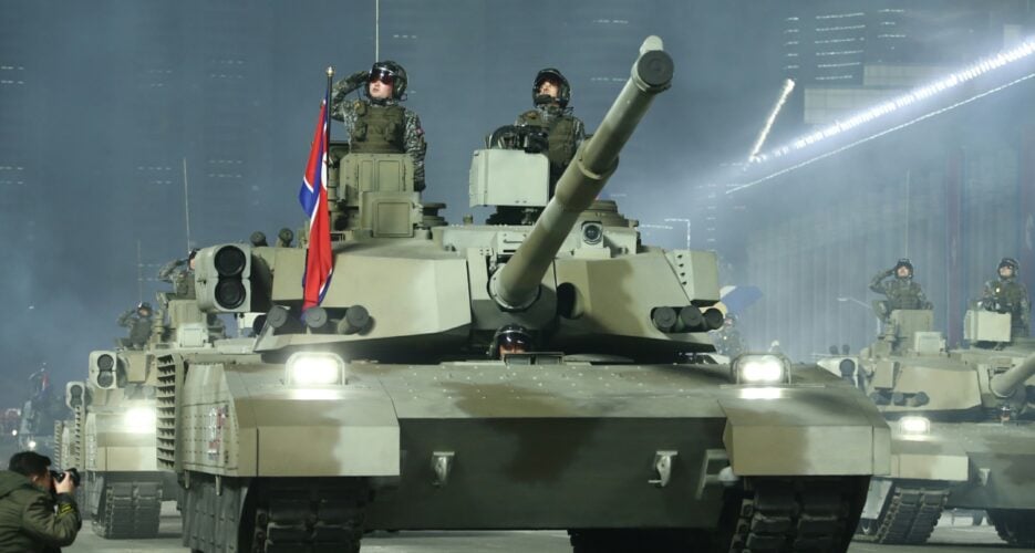 Kim Jong Un’s forgotten toys: The fighting vehicles at the Feb. 8 parade