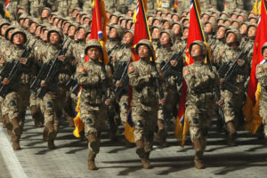 North Korean troops start marching drills in latest sign of upcoming parade