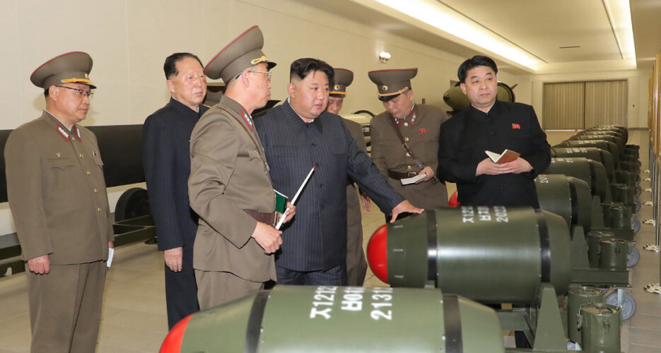 With warhead inspection, Kim Jong Un flaunts confidence in tactical nukes