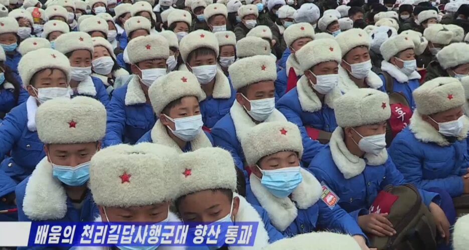 State media review: North Korean kids show loyalty to state by walking 215 miles