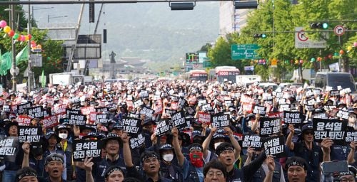 State media review: North Korea provides a front-row seat to anti-Yoon protests