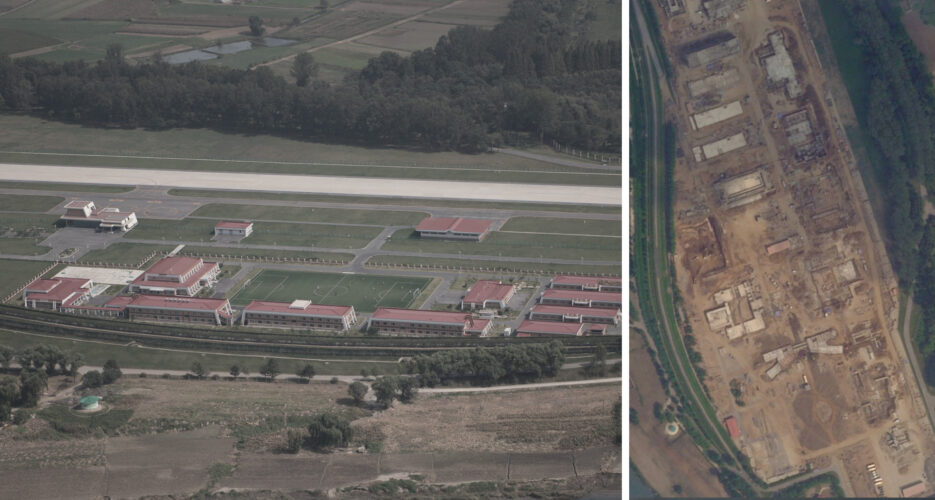 North Korea building secretive installation on razed airfield in Pyongyang