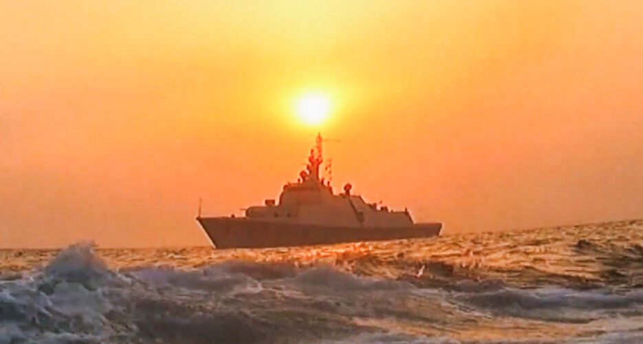 North Korea offers rare look at its newest naval corvette