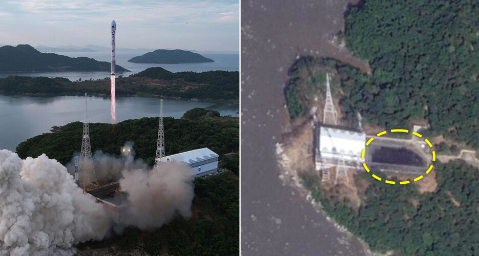 North Korea repaves spaceport launchpad after recent satellite failure