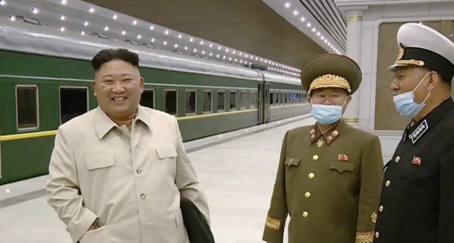 Kim Jong Un appears to build giant private train station near beach mansions