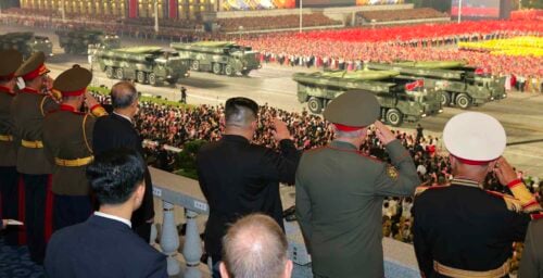 At parade, North Korea showcases a powerful asset — Chinese and Russian backing