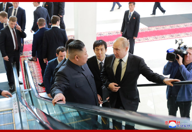 State media review: Putin, Kim Jong Un celebrate Korea’s liberation from Japan