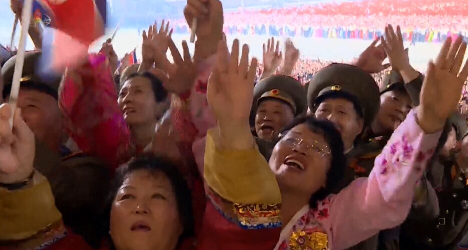 State media review: North Korea says people overflowing with pride after parade