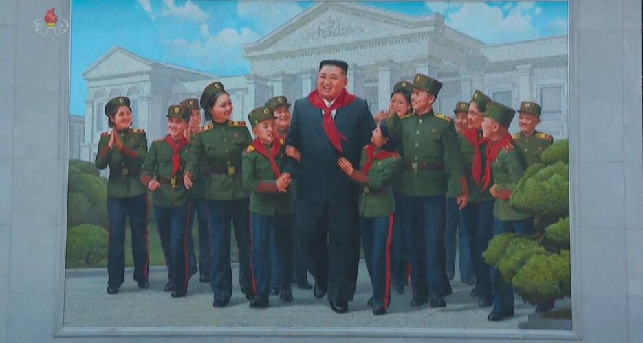 State media review: Kim Jong Un ramps up personality cult with new mosaic mural