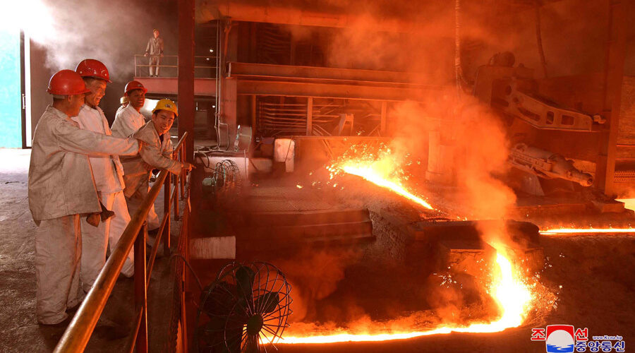 State media review: North Korea revs up steel production amid construction push