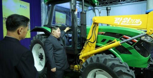 State media review: Kim Jong Un gifts tractors to DPRK’s ‘potato province’