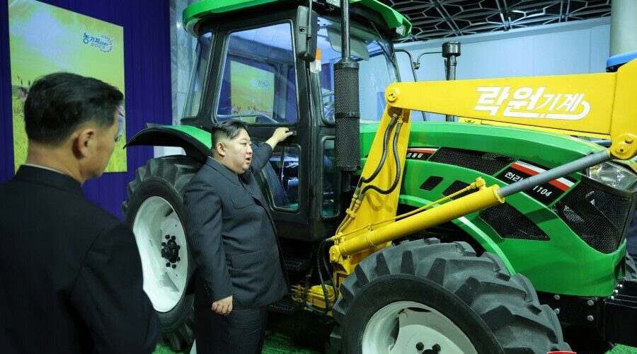 State media review: Kim Jong Un gifts tractors to DPRK’s ‘potato province’