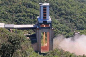North Korea appears to test rocket engine amid preparation for satellite launch
