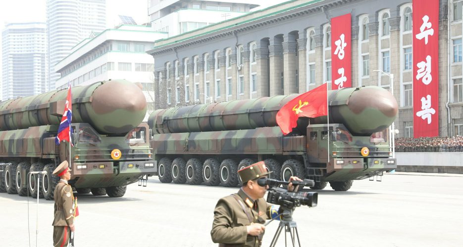 North Korea Readies First Stage of Rocket