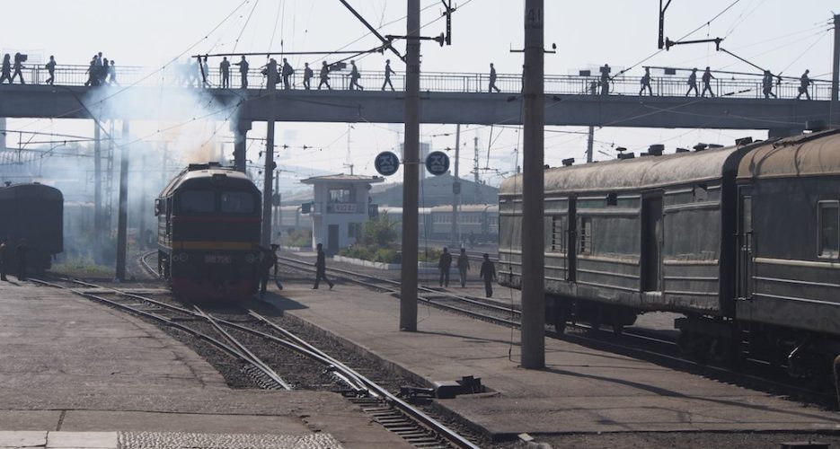 North Korea reports progress in modernizing domestic railway