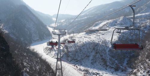 N. Korea opens new bus route to luxury ski-resort