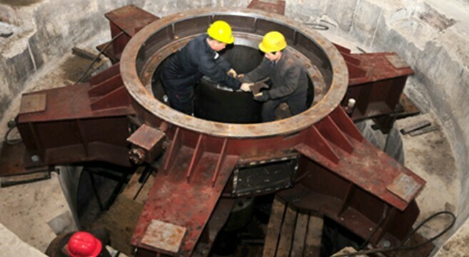 Generator construction for new N. Korean hydro plants begins