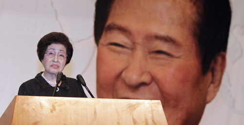 Kim Dae-jung’s widow heads for North Korea