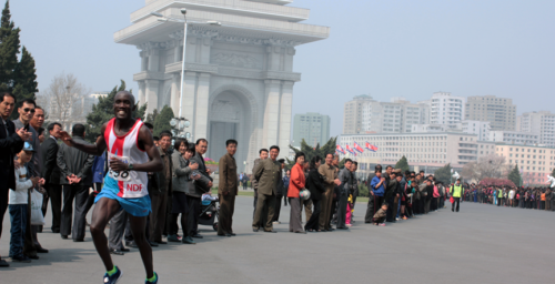 A horse pulling a pine tree: Reflections on the Pyongyang Marathon