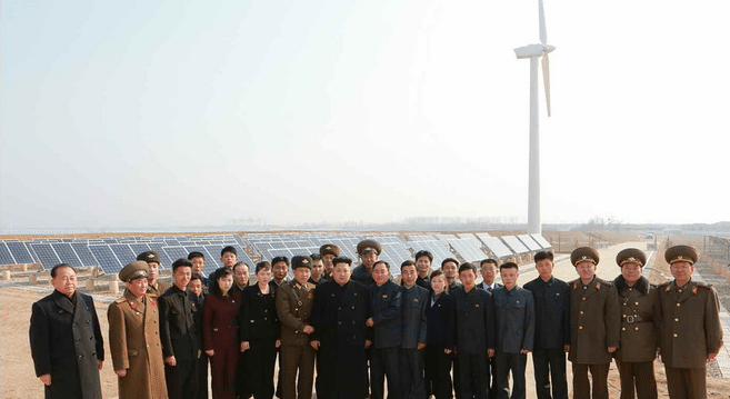 North Korea using renewable energy at air base