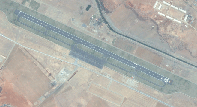 Imagery reveals renovations of Pyongyang airfields