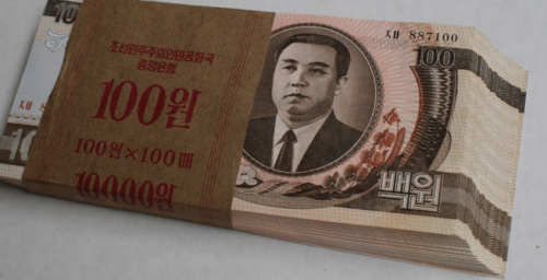 Black market cash: The real value of N. Korean won