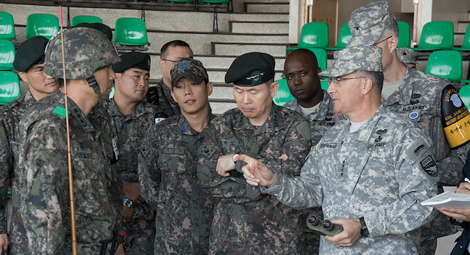 Joint U.S.-ROK drills end a day early