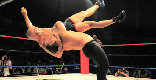 Wrestling event draws attention, but does it help?
