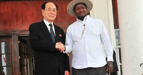 Kim Yong Nam in Uganda, new security deal may result