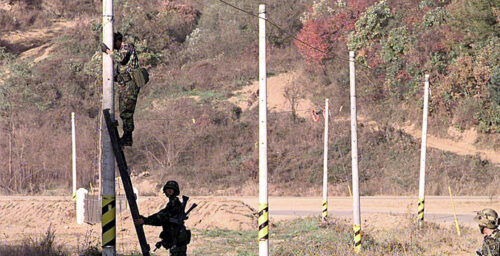 North Korea restores military hotline with Seoul