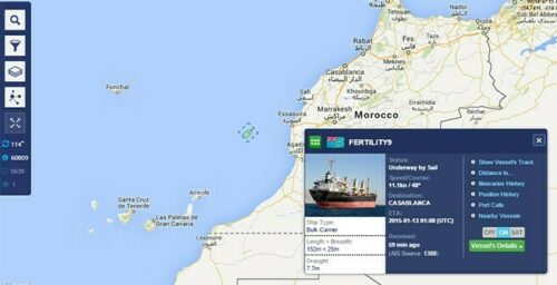 North Korea linked ship leaves Spanish port