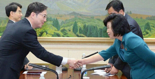 Pyongyang media reports confirm government-to-government talks