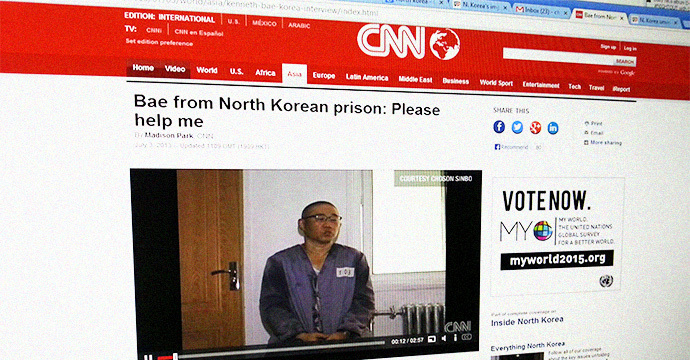 North Korea releases Kenneth Bae prison interview via CNN