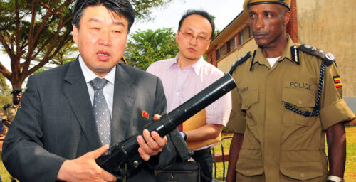 Exclusive: North Korean minister inspects Ugandan Police Force
