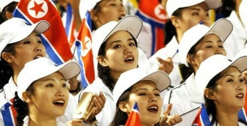 Déjà vu all over again: Faint cheer for DPRK cheerleaders