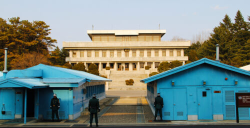 North Korean military officials meet Southern counterparts