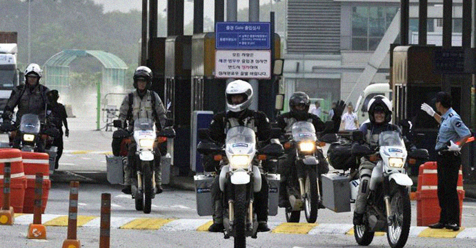 Riding across the Koreas by motorbike: a historic journey