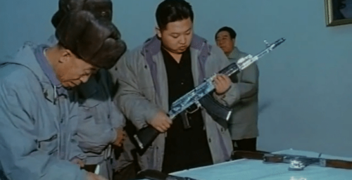 Why some North Korean soldiers have shiny, chrome-plated arms