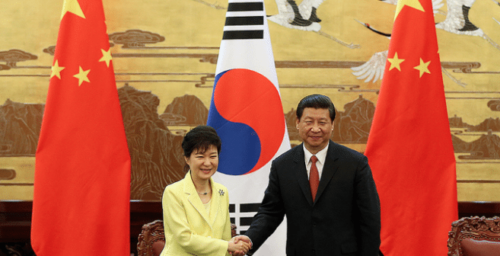 Beijing, Seoul agree to FTA, vow to rein in North’s nukes