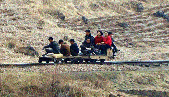 North Korea’s “Torure” Rail Transport System